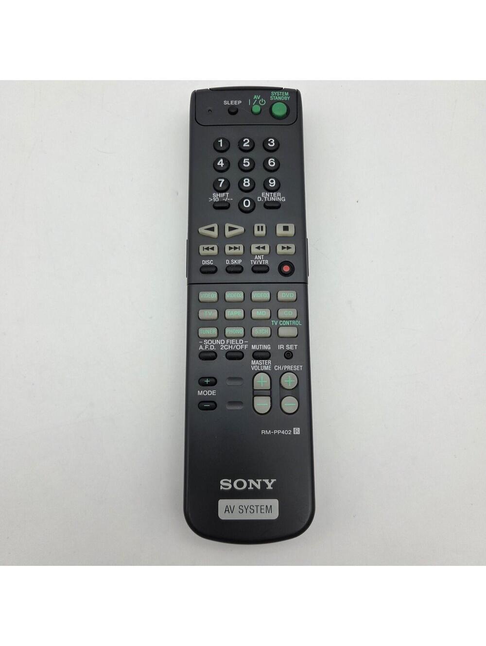 Genuine Sony RM-PP402 AV System Remote Control OEM Original Controller - Tested
